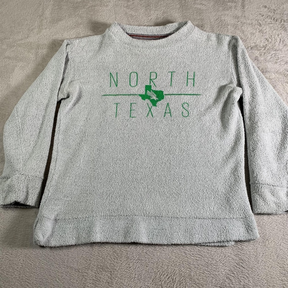 North Texas Mean Green Sweatshirt Womens XS Long Sleeve NCAA College Pressbox